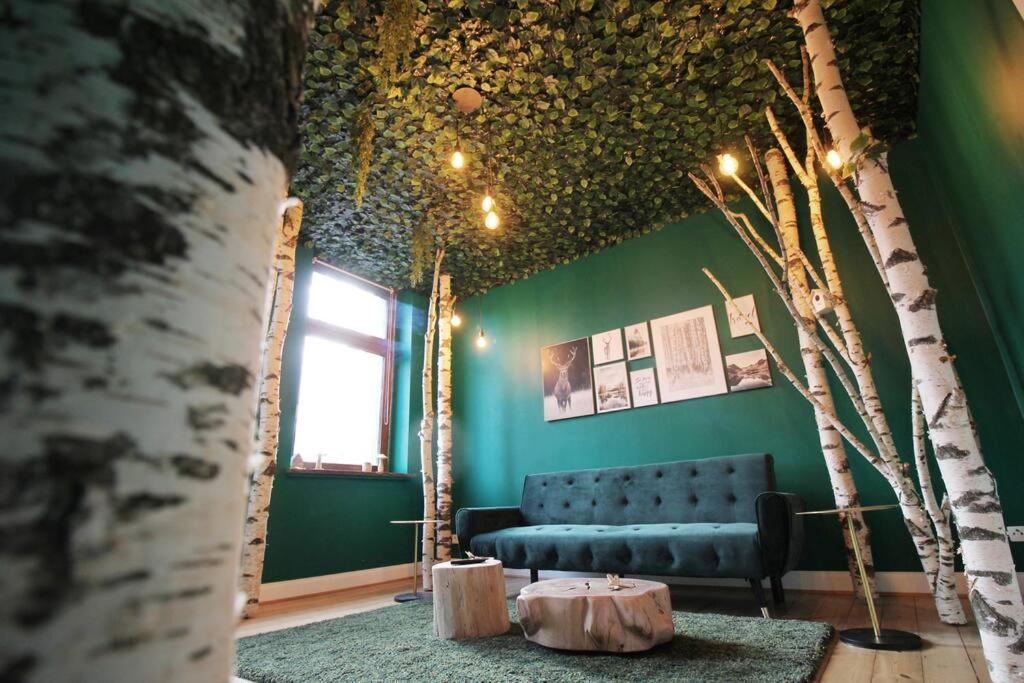 Secret Hideaways Wood Lodge Mit Kinderzimmer Messe L City L Flughafen L Hbf Duisburgo Exterior foto