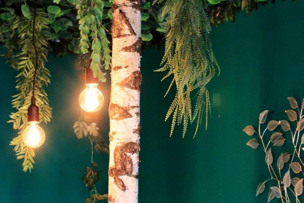 Secret Hideaways Wood Lodge Mit Kinderzimmer Messe L City L Flughafen L Hbf Duisburgo Exterior foto